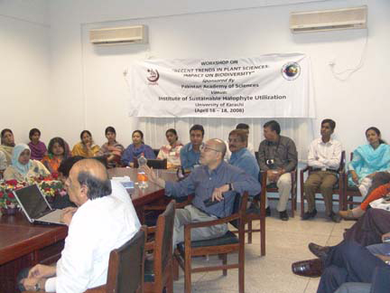 workshop on RECENT TRENDS IN PLANT SCIENCES: IMPACT ON BIODIVERSITY